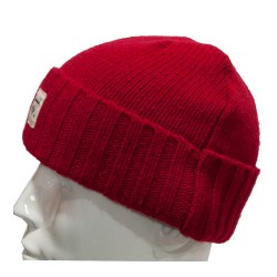 Custom Lightweight Rib-Knit Beanie with Cuff – Soft Acrylic Fit